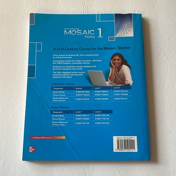 Mosaic Level 1 Reading Student Book Sixth Edition - Picture 6 of 7